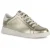Geox D Jaysen B Leather Vrouwentrainers Lichtgoud/Optisch Wit
