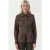 Aansluitend Langwerpig Shirt met Ritsdetail