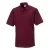 Russell Heren Polycotton Pique Slijtvast Poloshirt (Bourgondië)