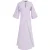 River Woods Long Dress Elbowsl Purple