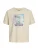 JJ Rebel Shirt ‘JREBMILES’  lichtbeige / azuur / mintgroen / braam