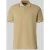 MCNEAL slim fit poloshirt met contraststrepen en ritssluiting