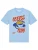 Watapparel Shirt ‘Coffee Club’  lichtblauw / donkerblauw / geel / rood