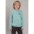 TYGO & vito sweater met backprint – blauw