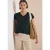 Shirt met ton-sur-ton burn-outpatroon