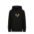 Messi hoodie met backprint zwart