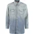Karty distressed denim overshirt