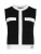 Karl Lagerfeld Gebreide top  zwart / wit
