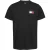 Tommy Jeans Slim-fit T-shirt met ronde hals en vlagmotief voor heren (Zwart)