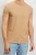 OLYMP Casual T-Shirt ronde hals caramel, Effen