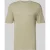 HUGO regular fit T-shirt van mix van lyocell en linnen model ‘DULEROSTEE’