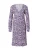MADS NORGAARD COPENHAGEN Jurk ‘Chakra’  lila / zwart / wit