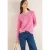 Cecil Dames Trui met structuur in Pink