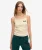 Athletic Essentials Camitop met Knopen en Print Crème