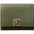 Calvin Klein Emblem Hardware Pebble Trifold Wallet Cypress