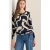 Cecil Dames Shirt met patroon in Blauw
