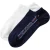 Tommy Hilfiger Herensokken met groot logo (Set van 2) (Wit, Marine)