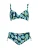 SUNFLAIR Bikini  turquoise / donkerblauw / appel / wit