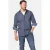 Jan Vanderstorm casual overhemd blauw