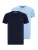Jacey Quinn Shirt  navy / lichtblauw / rood