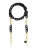 Cheeky Chain Munich Ketting ‘Lio’  goud / zwart