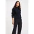 Morgan trui rib gebreid marineblauw