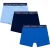 Ellesse Heren Muxel888 Boxershorts (Set van 3) (Marineblauw/Lichtblauw)