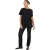 Brave Soul Swing-T-shirtjurk met smockpanelen voor dames (Zwart)