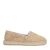 Manfield raffia espadrilles beige