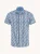 A Fish Named Fred Overhemd Korte Mouw Geometric Birds Cobalt  4XL