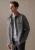 Autograph Heren Wollen Overshirt in Grijs