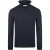 McGregor Zip Mock Fishermans Sweater Dark Grey Melange