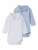 TWO SOON Rompertje/body  blauw / wit