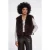 Rino & Pelle Sensy.7002612 rino en pelle waistcoat coffee roast