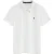 Witte polo met regular fit en geborduurd Rigby Go-logo