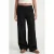 JJXX GIRL wide leg casual gebreide broek – zwart