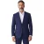 Marineblauwe, getailleerde formele blazer voor heren – Belmount