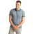 Heren Korte Mouwen Katoenen Polo Shirt met Micro-Design Textuur PRI2634