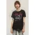 John Varvatos Ss Raw Edge Tee Vintage Wash – Motley Crue Purple Black