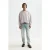 Scotch & Soda Space Yarn Embroidered Loose-fit Sweatshirt Dark Purple
