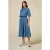 Oltre Tencel Chemisier Dress Light Blue