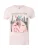 ONLY Shirt ‘ONLVIBE’  lichtblauw / rosa / zwart