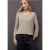 Street One Dames Shirt in lange stijl in Beige