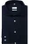Seidensticker Overhemd donkerblauw, Effen