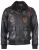 Top Gun leren jas TGJ1001