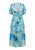 IZIA Jurk  crème / turquoise / azuur / hemelsblauw