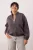 Trendyol Curve Dames Grijs Effen Lang Oversized Grote maten Sweatshirts