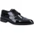 Hush Puppies Dustin Brogue Leren Mannen Zwarte Gepatineerde Brogues Schoenen