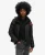 Mountain Windbreaker jas met Capuchon Zwart