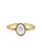 Heideman Ring ‘Saga’  goud / wit